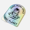 Matt Silver Pet Label 