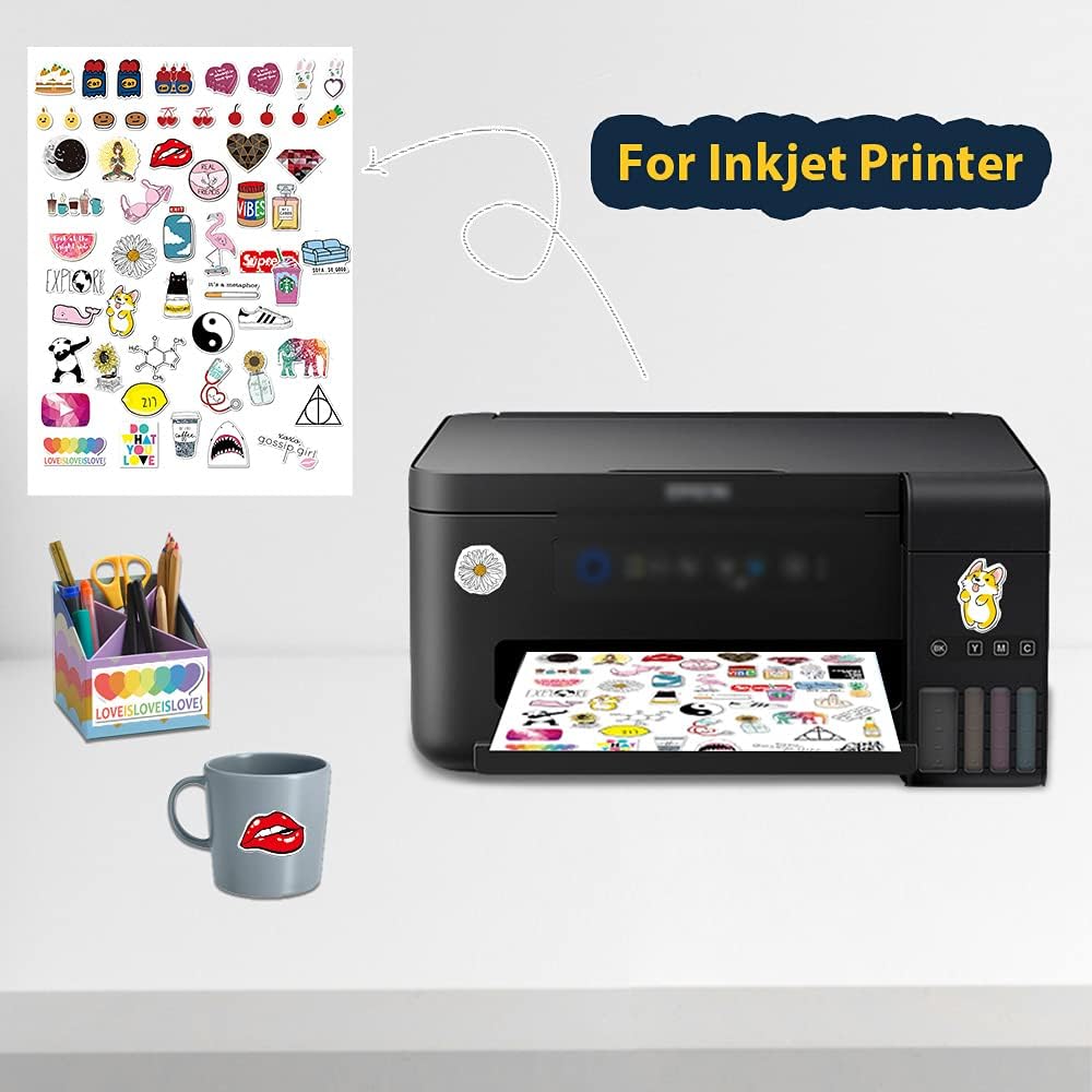 Syntetyczna etykieta papieru InkJet PP