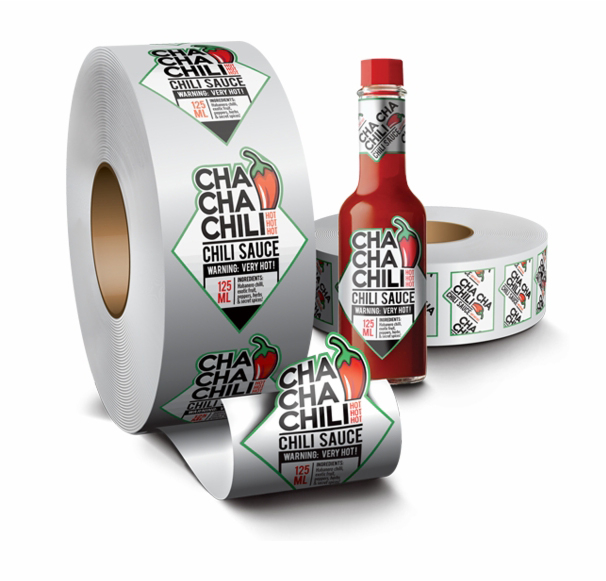 Matt Silver Pet Label 