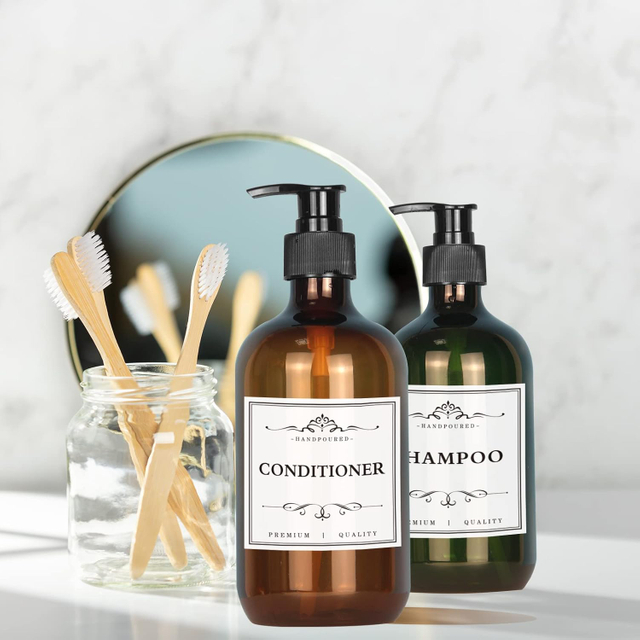 Błyszcząca biała etykieta PE